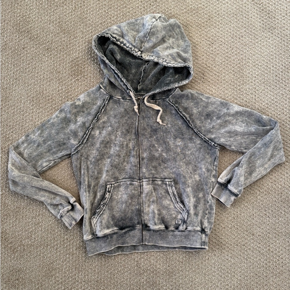 Billabong Washed Gray Hoodie